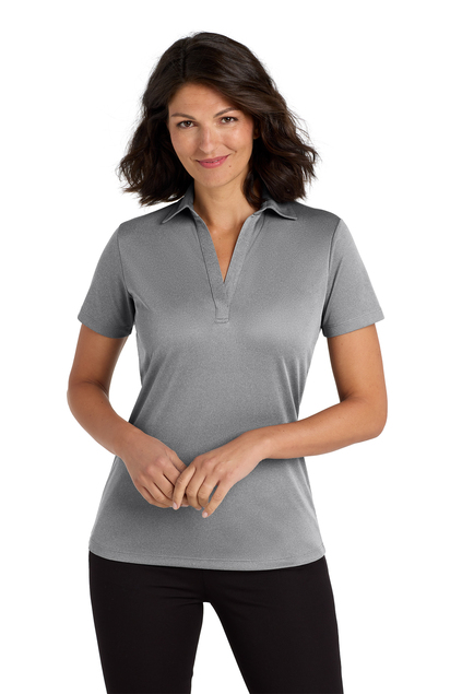 Port Authority® Women's Heathered Silk Touch™ Performance Polo