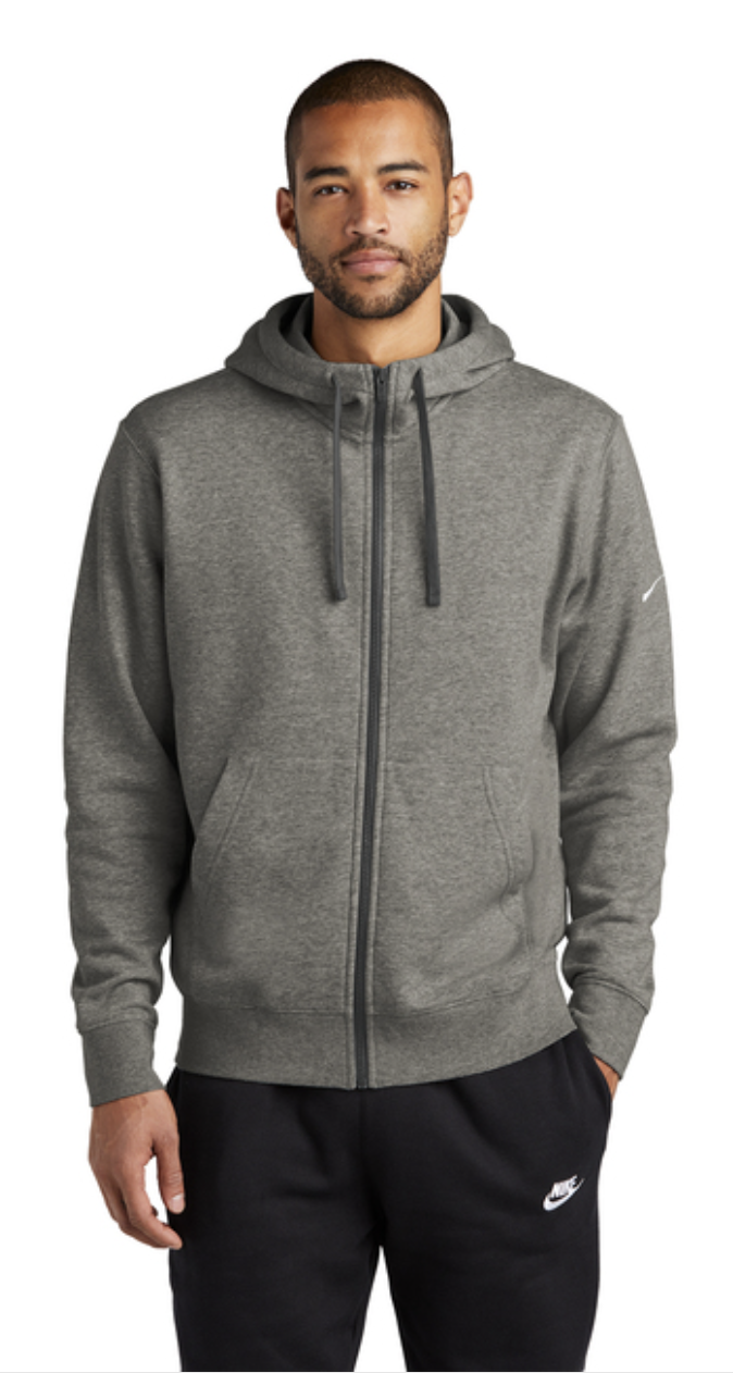 Nike Club Fleece Sleeve Swoosh Full-Zip Hoodie