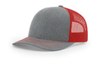 Heather Grey/Red
